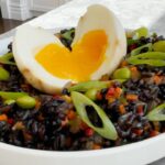 Gordon Ramsay Instagram – Fried rice and soy sauce egg….the perfect spooky recipe for Halloween !! Get it in my free mobile game #ChefBlast ! Head to my stories to download it Gx