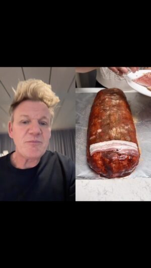 Gordon Ramsay Instagram - I know Halloween is around the corner but a tombstone of ground beef ? Seriously ???