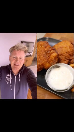 Gordon Ramsay Instagram - Spicy Fish & Chips from the Spice Boy himself ! Well done @golden.gully !