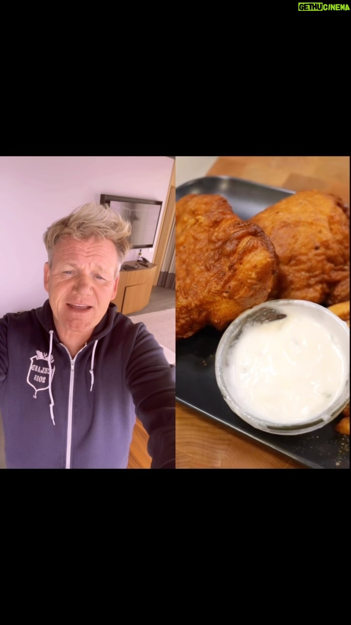 Gordon Ramsay - 202.6K Likes - Spicy Fish & Chips from the Spice Boy himself ! Well done @golden.gully !
