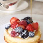 Gordon Ramsay Instagram – The perfect brekky – choose between buttermilk and berry pancakes, cinnamon French toast and eggs benedict at @riverrestaurantbygordonramsay ! The River Restaurant by Gordon Ramsay