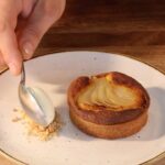 Gordon Ramsay Instagram – The perfect dessert – pear and frangipane tart with whipped vanilla mascarpone at @gordonramsaybarandgrill !! Gordon Ramsay Bar and Grill