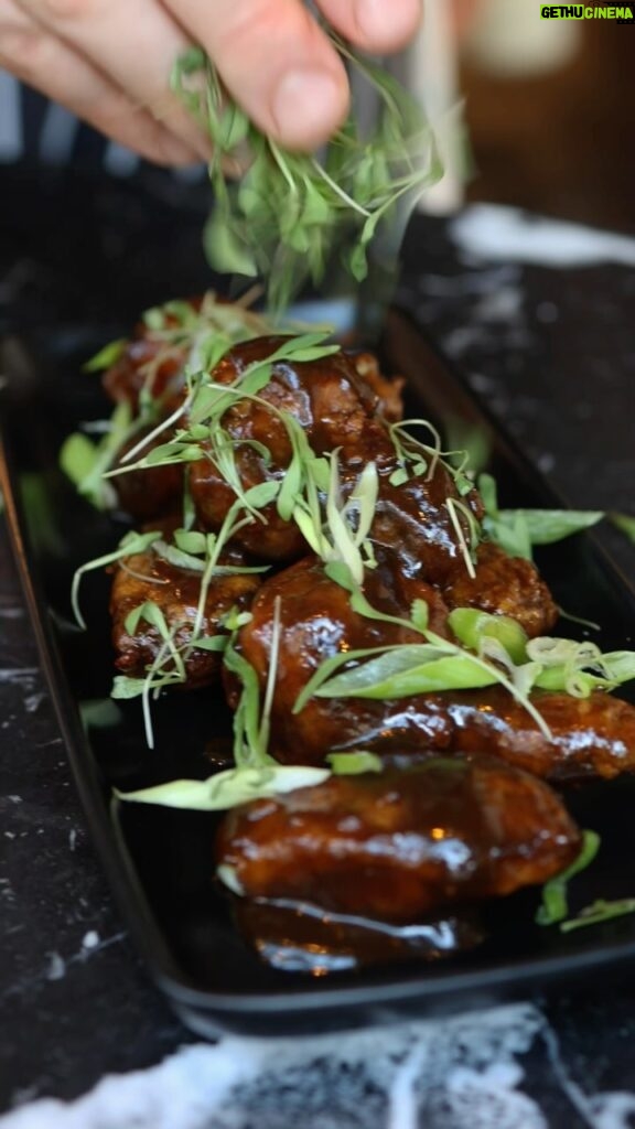 Gordon Ramsay Instagram - Delicious tamarind chicken wings with fresh spring onion at @breadstreetkitchen !! Bread Street Kitchen
