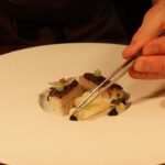 Gordon Ramsay Instagram - Stunning smoked eel, Oscietra caviar, celeriac and apple prepped by @orson_not_welles at @petrusbygordonramsay ! Pétrus