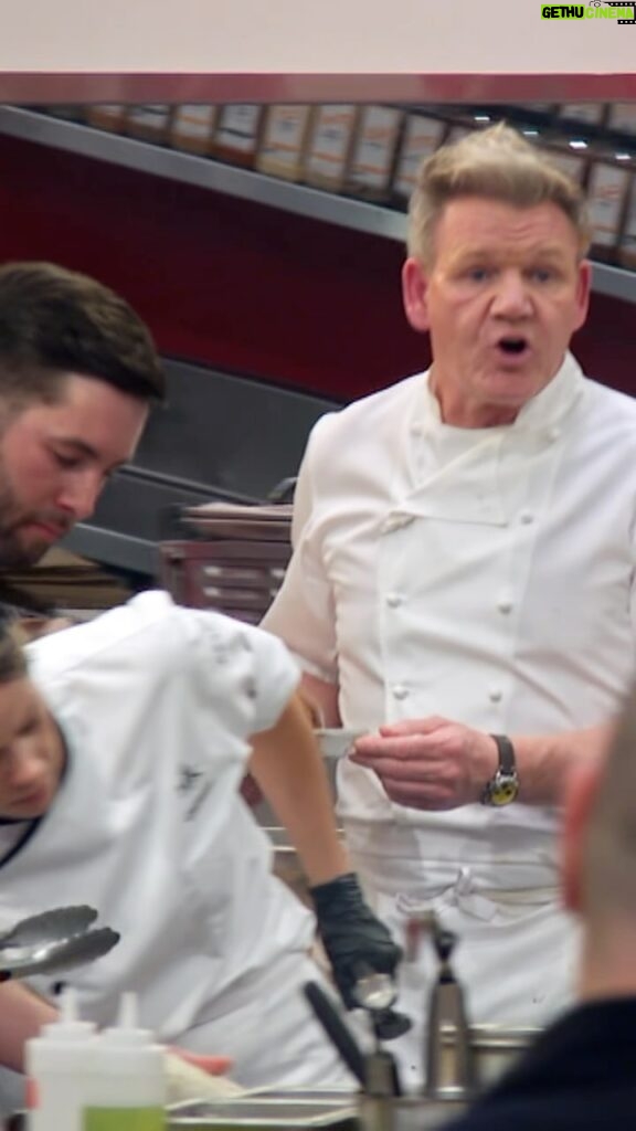 Gordon Ramsay Instagram - The black jackets are in on @hellskitchenfox and they must be slightly hungover because tonight locks to be on the rocks ! See you at 8/7c