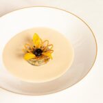 Gordon Ramsay Instagram - On the menu at @savoygrillgordonramsay: artichoke velouté, beef tartare and Loch duart salmon – just beautiful ! Savoy Grill