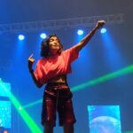 Gowry Lekshmi Instagram - GL❤️😍🔥 #gowrylekshmi #gowri #music #liveshow #newyear
