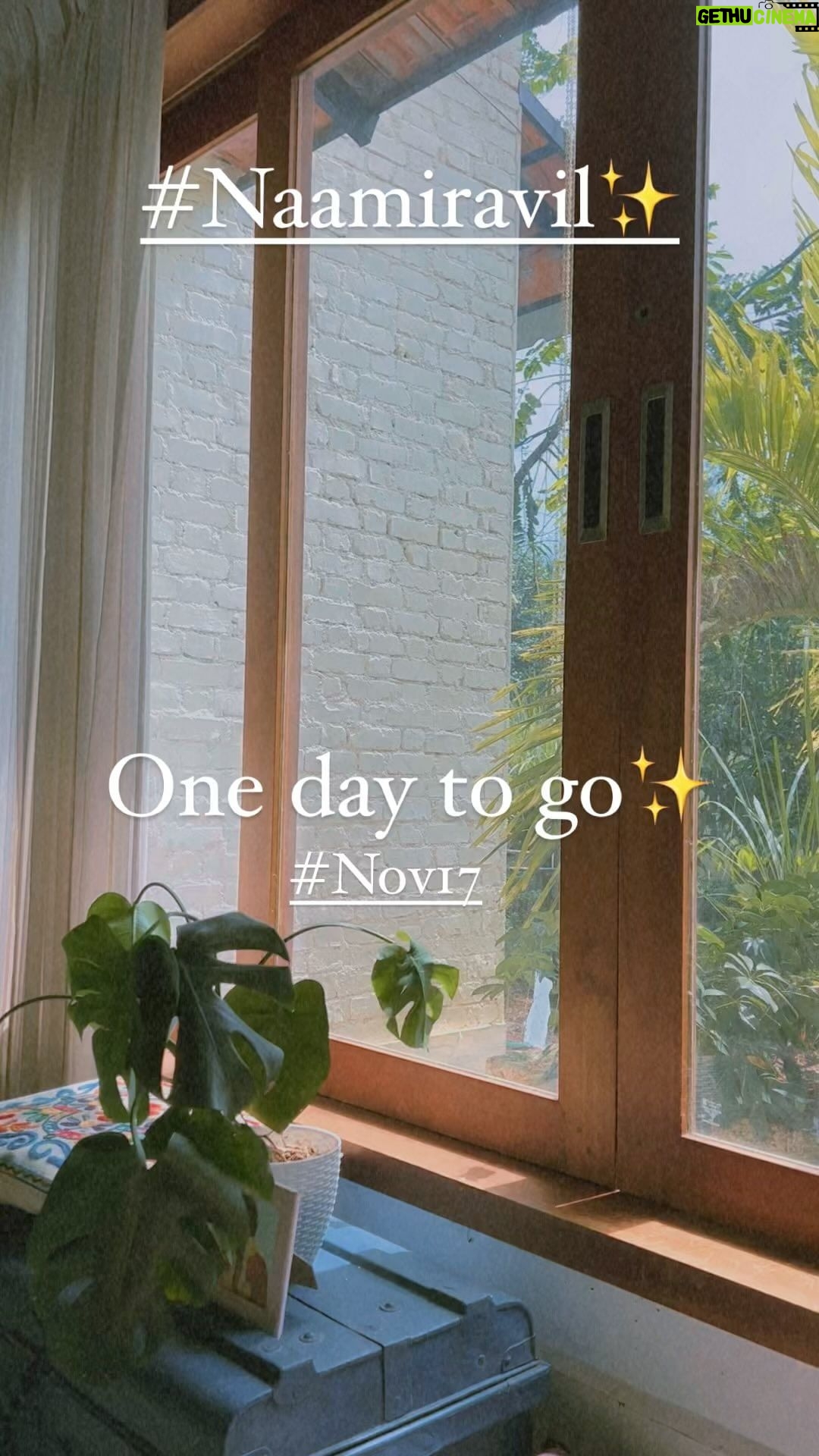 Gowry Lekshmi Instagram - 1 day to go✨ #naamiravil #murivusong3 #original