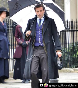 Grégory Fitoussi Instagram - Backstage. #mrselfridge #itv #shooting #uk #backstage