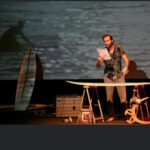 Grégory Fitoussi Instagram - Magnifique moment sur la scène du théâtre du Casino à Biarritz. Merci @jeremielip de m avoir proposé cette mini aventure. C était fantastique. Let s go surfin now. 🏄🏻‍♂️🙏🏻 #theatre #joursbarbares #williamfinnegan #surf #actor #actorslife Casino Barrière Biarritz