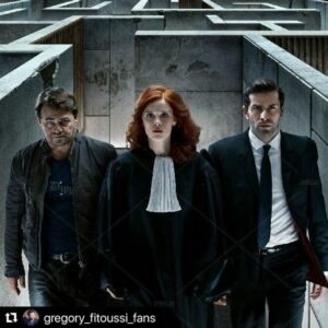Grégory Fitoussi Instagram - Nostalgie. #engrenages #spiral #canalplus #series #tvseries @humansband @audrey_fleurot_veryofficial