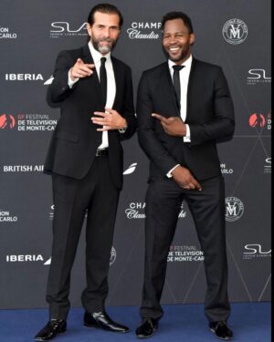 Grégory Fitoussi Instagram - Merci le @festivaltvmonte_carlo  On s est bien amusé!! @lanvinofficial @boucheron @tods @makedreamshappenstudio @mgmstudios @gettyimages #actor #festival #thereunion @eleonore.heuze @neialiabieva @agencefrenchlights @futur.mgmt