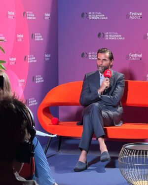 Grégory Fitoussi Instagram - Merci le @festivaltvmonte_carlo  On s est bien amusé!! @lanvinofficial @boucheron @tods @makedreamshappenstudio @mgmstudios @gettyimages #actor #festival #thereunion @eleonore.heuze @neialiabieva @agencefrenchlights @futur.mgmt