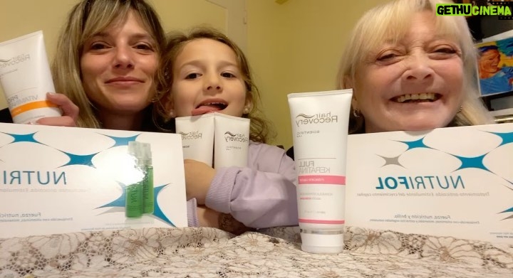 Graciela Pal Instagram - Gracias @hair_recovery por los regalitos! Los queremos ❤️❤️❤️