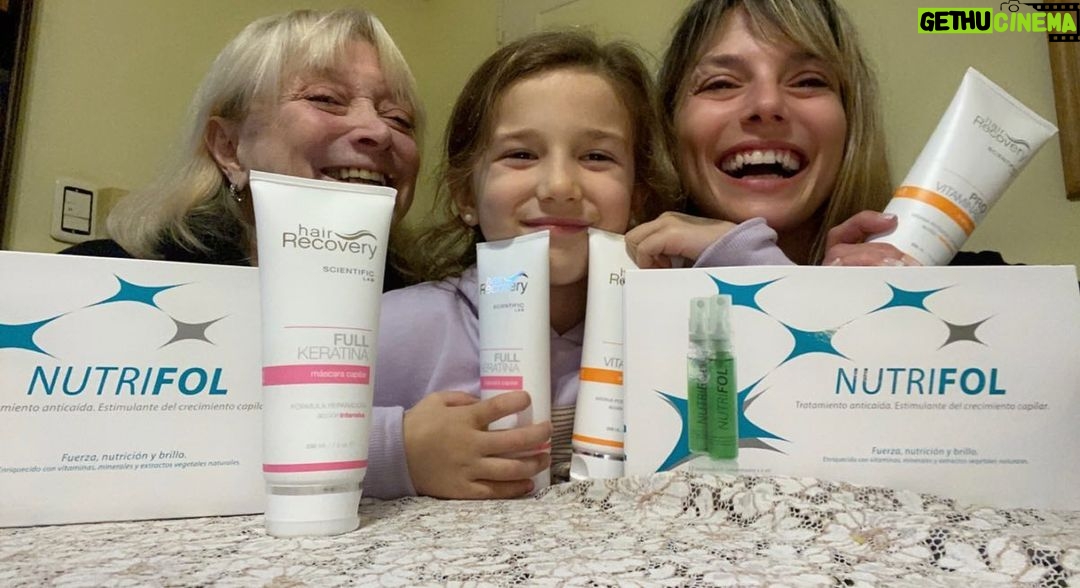 Graciela Pal Instagram - Gracias @hair_recovery por los regalitos! Los queremos ❤️❤️❤️