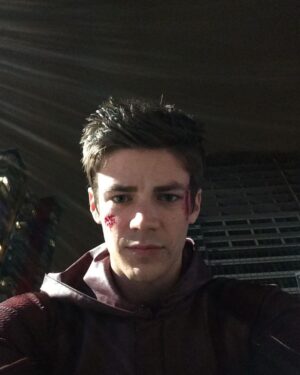 Grant Gustin Instagram - Last Flash throwback post was such a hit, it’s inspired me to start to do some Friday Flashback posts(when I remember to do them) of what I think are never before seen BTS moments through the years.