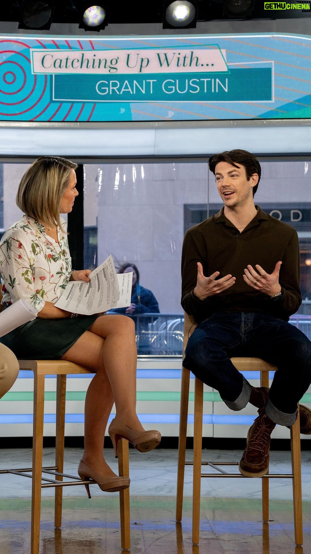 Grant Gustin Instagram - We chatted with Grant Gustin about the upcoming @w4emusical and how heading to Broadway feels like “coming home” to him. Break a leg, Grant! New York, New York