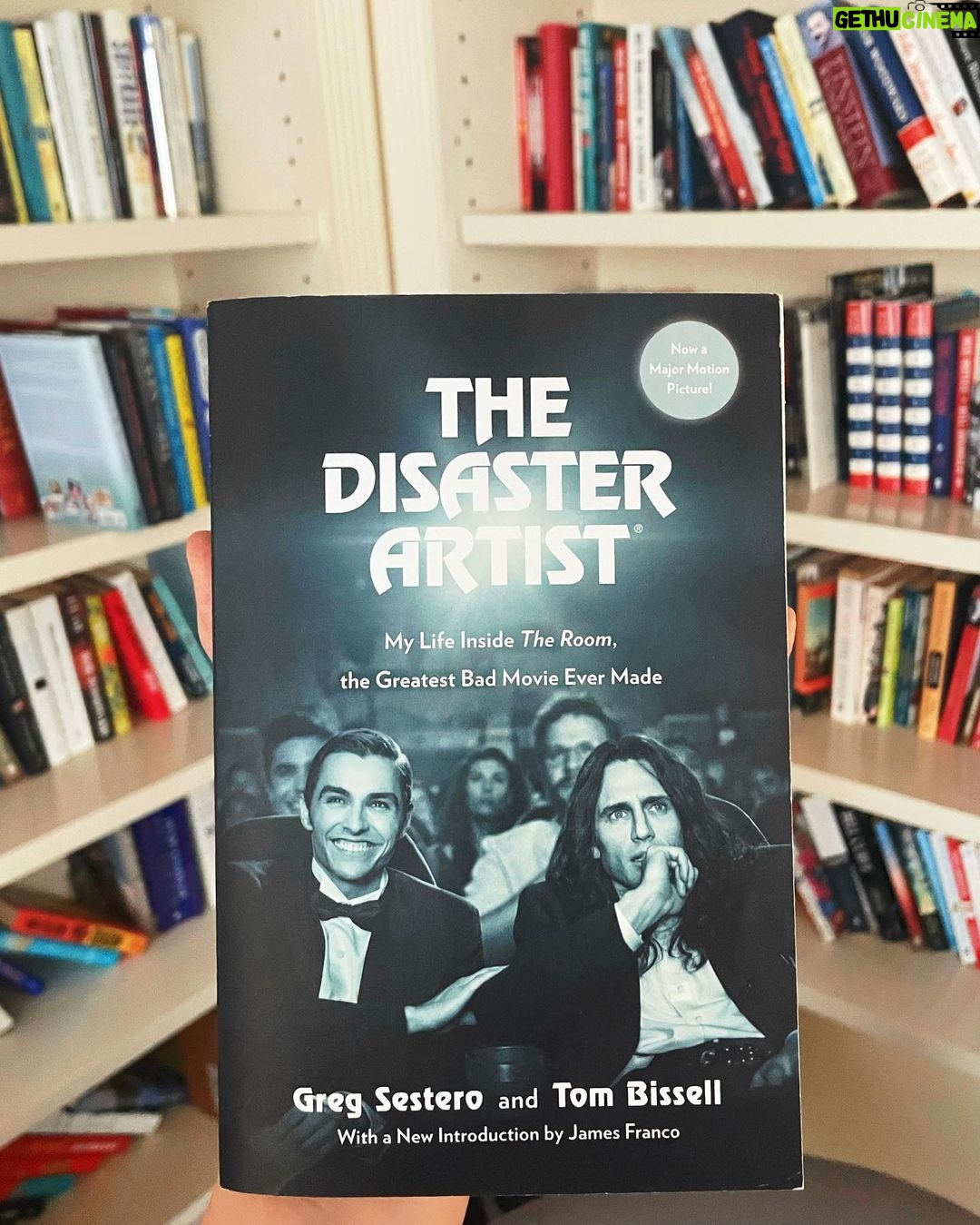 Greg Sestero Instagram - Hailed by @huffpost as “possibly the most important piece of literature ever printed,” THE DISASTER ARTIST is the hilarious, behind-the-scenes story of the cult film phenomenon The Room—written by one of the film’s stars, @gregsestero! 2023 marks the 20th anniversary of this deliciously awful cinematic masterpiece, and the 10th anniversary of the publishing of THE DISASTER ARTIST! Grab a copy to learn more about the film’s bizarre journey to infamy. #thedisasterartist #theroom #gregsestero #tommywiseau #tombissell #jamesfranco
