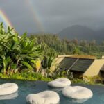 Greg Sestero Instagram - KAUAI 🌈 thanks @1hotel.hanaleibay for the unforgettable stay & the ride through Jurassic park 🦕 🚁🎂🤙🏻🌸 #kauai #hawaii 1 Hotel Hanalei Bay