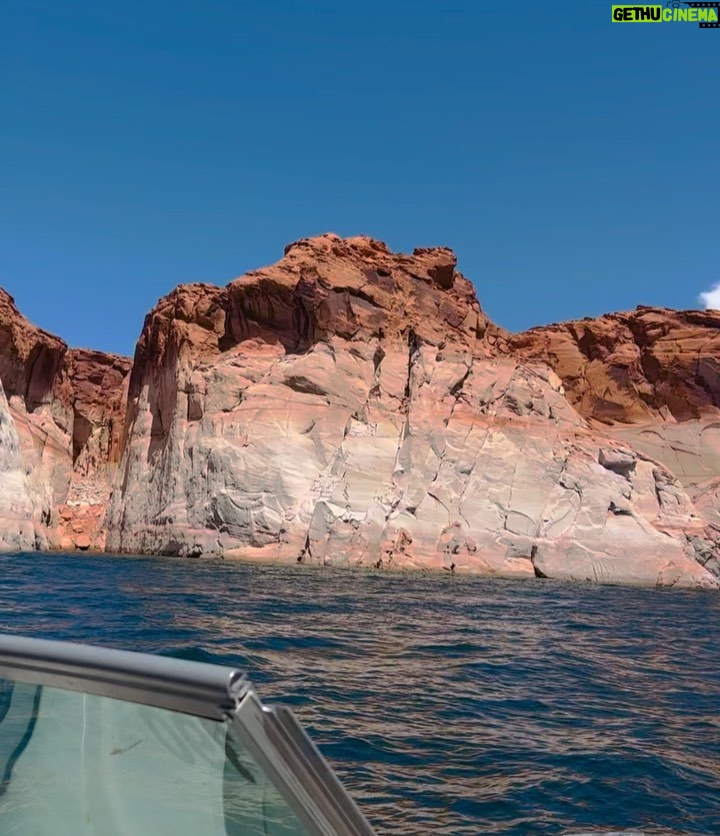 Greg Sestero Instagram - Once Upon a Time in the Southwest 🌄🚤🚁 Lake Powell, Utah