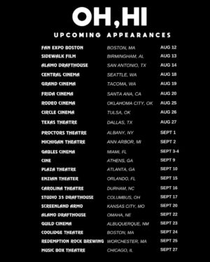 Greg Sestero Instagram - Fall Tour #miraclevalley Live shows 🎤 link in bio