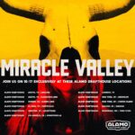 Greg Sestero Instagram - Oh hi October 17th 🩸 MIRACLE VALLEY is playing nationwide in theatres at these @drafthouse locations! #horrormovies ticket link in bio