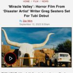 Greg Sestero Instagram - Twenty years ago, I survived making THE ROOM, the best worst movie ever made. Naturally, I decided to make a new horror movie and I’m excited to partner with TUBI. Hopefully, MIRACLE VALLEY ends up as the second best worst movie ever made. Click link in bio 📺