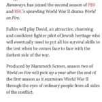 Gregg Sulkin Instagram – I am such a big fan of this show. Being Jewish, this means a lot to my family and I. So honored to join this terrific cast.