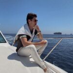 Gregg Sulkin Instagram – Right before my sunglasses fell in the water