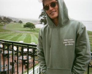 Gregg Sulkin Instagram - Do what the hoodie says. Have a great weekend!