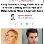 Gregg Sulkin Instagram – Beyond excited to join the @netflix family & work with my incredibly talented friend @emilyosment !!! Very honored & grateful to our wonderful producers Jack Dolgen, Doug Mand & Kourtney Kang. I cannot wait to be directed by the legendary Pamela Fryman. Excited to bring some laughs to your Netflix account later this year!