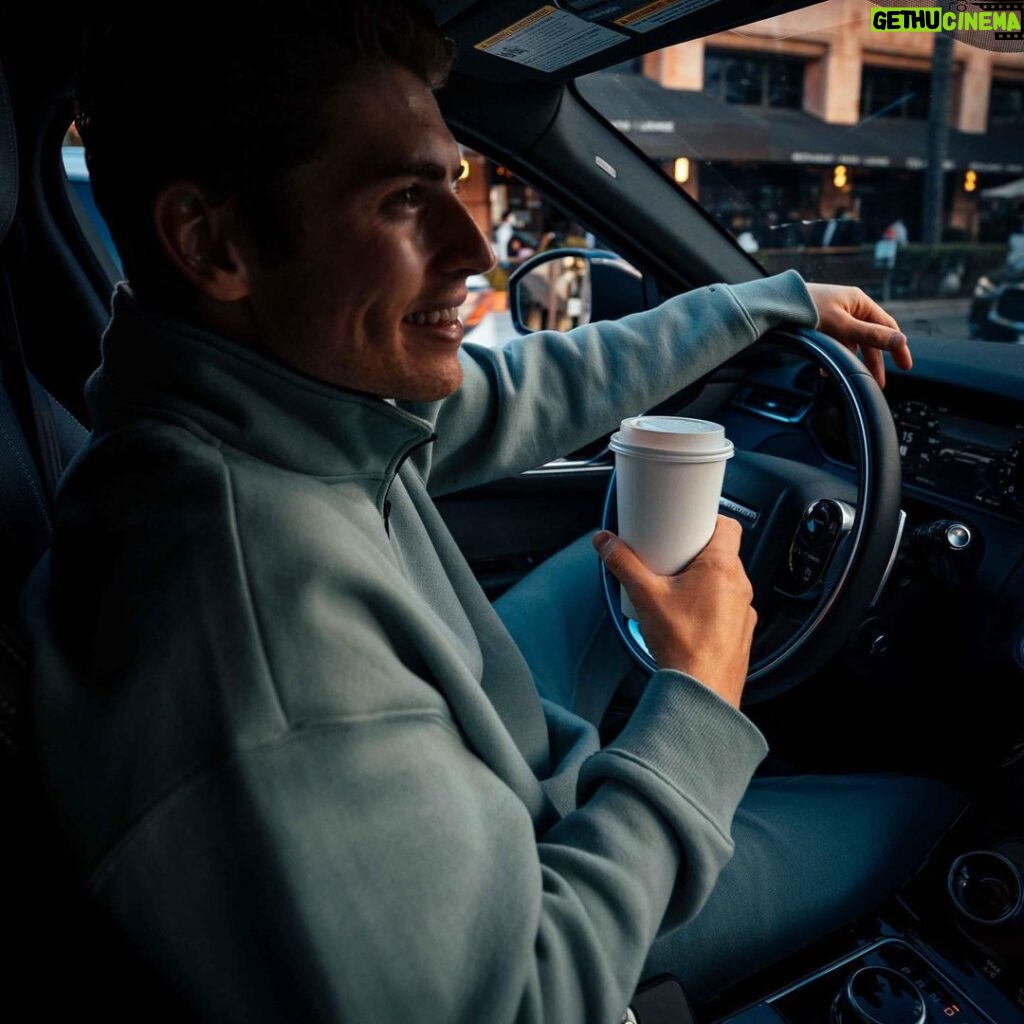 Gregg Sulkin Instagram - morning coffee run
