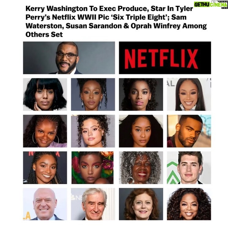 Gregg Sulkin Instagram - Delighted and honored to be a part of this wonderful cast & @tylerperry’s world. This is such an incredible story and I am very excited for you all to see it. @netflix