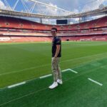 Gregg Sulkin Instagram – Thank you @arsenal for making me feel like Super Mik Arteta & for having me 🔴🔴 Emirates Stadium