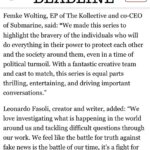 Gregg Sulkin Instagram – Thrilled to announce our upcoming show, The Kollective, with an exceptional team whose work speaks volumes.

“The battle for truth against fake news is the battle of our time”

You won’t want to miss this one!