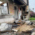 Gregg Sulkin Instagram – Standing amid the haunting remains of a Kibbutz struck by the October 7th tragedy, 76 days post-atrocity. While the physical remnants of devastation – including dead bodies have been cleared, the air still carries the heavy scent of loss and sorrow. These visuals, stark and sobering, serve as a poignant reminder: this is the reality of hate, unmasked and cruel. 

To every soul touched by this dark chapter, my heart extends its deepest empathy. This was not just an attack on the Jewish community, but an assault on humanity’s very essence. We must all shoulder the responsibility to remember and to educate, ensuring such horrors are relegated firmly to the past. 

I wish for harmony for all. We stand together, beyond religion or race, united in our unwavering resolve: Never Again.

Amid this resolve, we must not forget the innocent hostages still being held against their wills. For them, and their anguished loved ones, I pray fervently for a safe and swift release.

In the tender silence that follows grief, let us find the strength to turn our collective mourning into a beacon of hope and compassion, illuminating a future where peace and empathy reign over discord and division. Kibbutz Kfar Azza