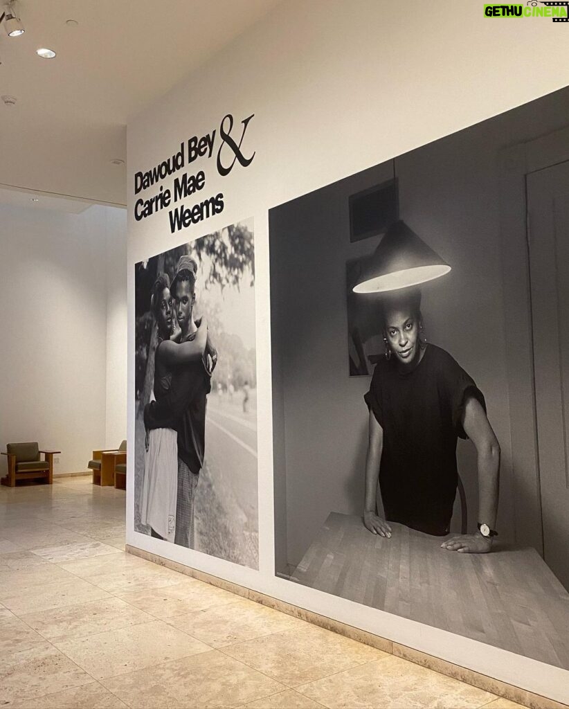 Gregg Sulkin Instagram - @gettymuseum experiencing the incredible work of @dawoudbey & @carriemaeweems : In Dialogue The J. Paul Getty Museum