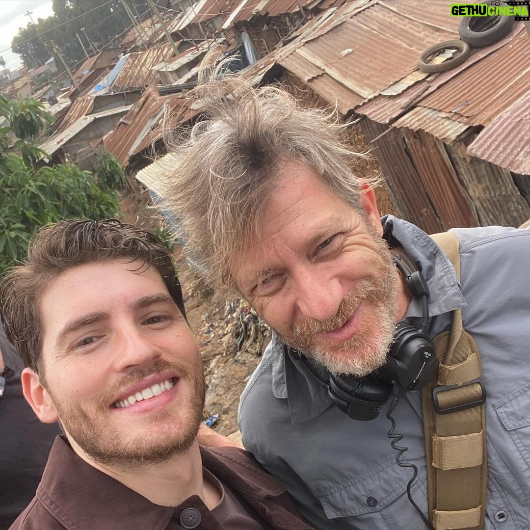 Gregg Sulkin Instagram - Wrapped in Kenya!! Nothing more enjoyable than being directed by Mr. Assaf Bernstein