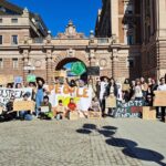 Greta Thunberg Instagram - Climate strike week 244. #FridaysForFuture #ClimateStrike Parliament House, Stockholm