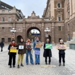 Greta Thunberg Instagram - Climate strike week 239. #FridaysForFuture #ClimateStrike #TomorrowIsTooLate #StopEACOP Parliament House, Stockholm