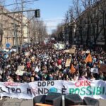 Greta Thunberg Instagram - School strike week 237. Today, hundreds of thousands of people were once again climate striking all over the world, demanding an end to fossil finance! ✊✊ #TomorrowIsTooLate #FridaysForFuture Picture from FFF Torino.