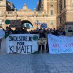 Greta Thunberg Instagram - Climate strike week 234. #FridaysForFuture #ClimateStrike #ForestsAreNotRenewable Parliament House, Stockholm
