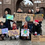 Greta Thunberg Instagram - Climate strike week 227. The climate crisis doesn’t go on holiday. #FridaysForFuture #ClimateStrike #PeopleNotProfit Parliament House, Stockholm