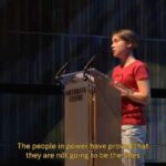 Greta Thunberg Instagram - ”We are still here, and we are not planning on going anywhere. Young people all over the world are stepping up, showing that our leaders messed with the wrong generation.” My full speech from The Climate Event at Southbank Centre this Sunday is in the link in bio.