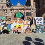 Greta Thunberg Instagram - Climate strike week 244. #FridaysForFuture #ClimateStrike Parliament House, Stockholm