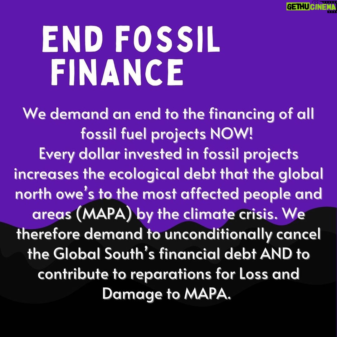 Greta Thunberg Instagram - Join us on Friday for the next global climate strike! This Friday, the 3rd of March, we will once again take it to the streets - demanding an end to fossil finances. Swipe to read the narrative —> Find or register your local strike at the link in my bio! #TomorrowIsTooLate
