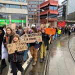 Greta Thunberg Instagram - School strike week 223. Today we are 636 young people in @auroramalet who are suing the Swedish state for insufficient climate action. Therefore we now marched from the parliament to the court. #FridaysForFuture #ClimateStrike #Aurora #ClimateTrials #UprootTheSystem @auroramalet