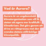 Greta Thunberg Instagram - 🔥Nu är det inte långt kvar tills Aurora stämmer staten!🔥 Demonstrationen är öppen för alla men vi undviker parti- och organisationsloggor Vill du hjälpa till inför demonstrationen? - Sprid ordet 📣 - donera till Auroras crowdfund som finns på hemsidan. Pengarna går till juridiska processen och demonstrationen • • • • • #climate #climatejustice #aurora #climatetrials #uprootthesystem