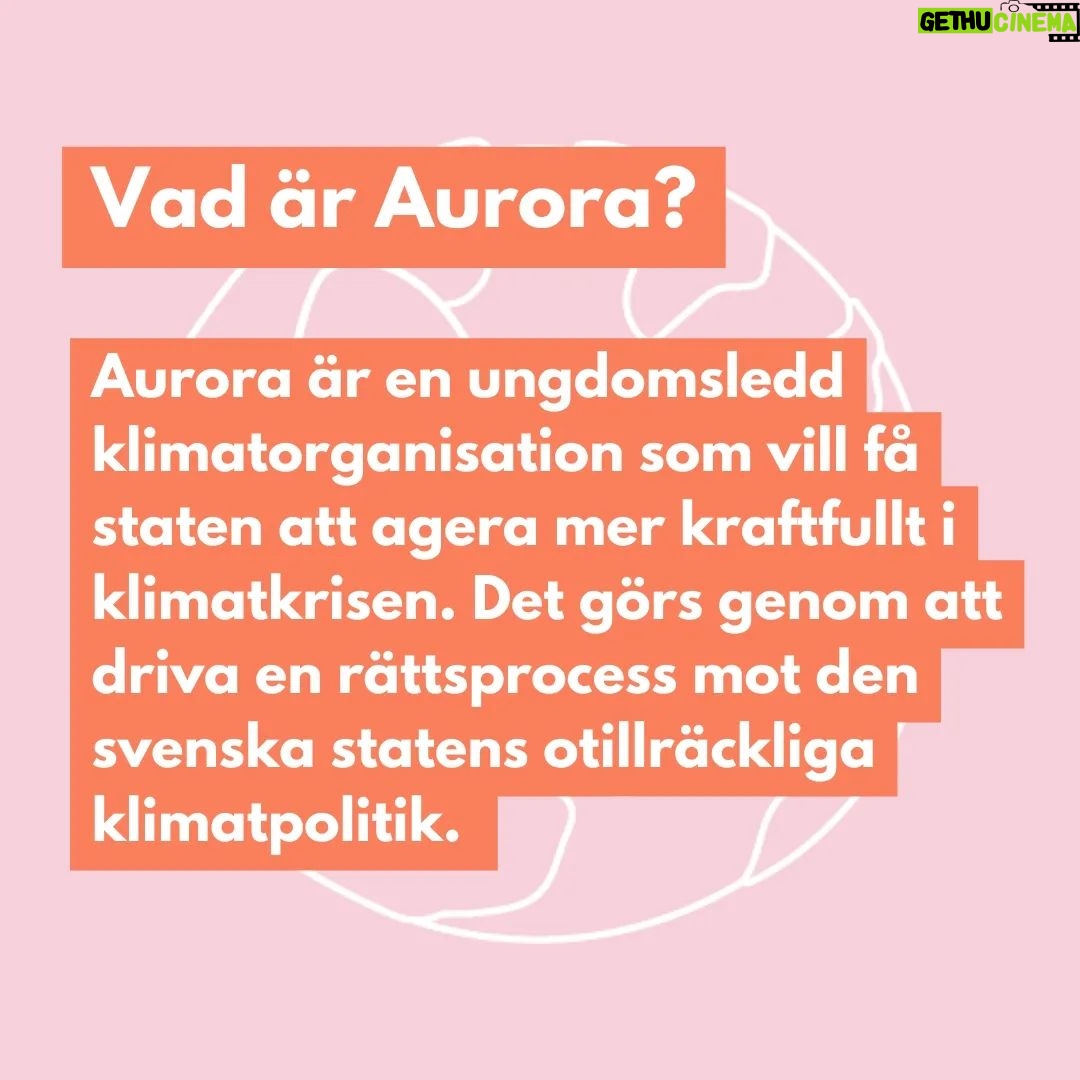 Greta Thunberg Instagram - 🔥Nu är det inte långt kvar tills Aurora stämmer staten!🔥 Demonstrationen är öppen för alla men vi undviker parti- och organisationsloggor Vill du hjälpa till inför demonstrationen? - Sprid ordet 📣 - donera till Auroras crowdfund som finns på hemsidan. Pengarna går till juridiska processen och demonstrationen • • • • • #climate #climatejustice #aurora #climatetrials #uprootthesystem