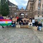 Greta Thunberg Instagram - School strike week 217. #FridaysForFuture #ClimateStrike #PeopleNotProfit #BijiKurdistan Parliament House, Stockholm